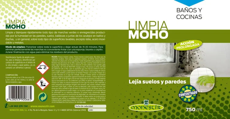 LIMPIA-MOHO 750 ML