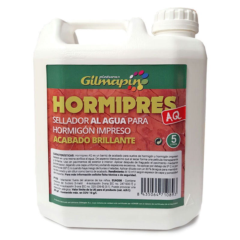 HORMIPRES SELLADOR AL AGUA PARA HORMIGÓN IMPRESO