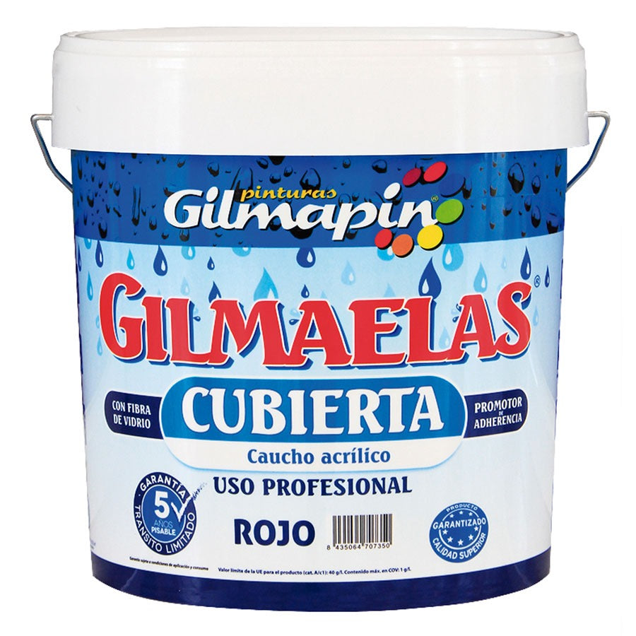 GILMAELAS CUBIERTA FIBRADO CAUCHO ACRÍLICO